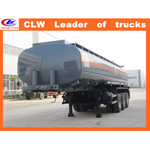 Tri Axles Oil Tank Trailer 30cbm -60cbm Tanque de Combustível Semi-Reboque